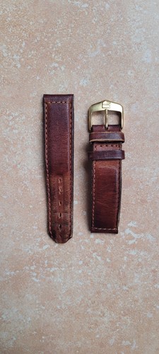 Tag heuer 19mm brown leather - heuer,