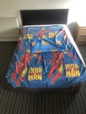 Kids Single Bedding Sets Vintage Rare Spider-Man Star Wars Iron Man 2 Pokémon