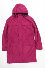 Cotton Traders Women's Pink Parka Jacket M