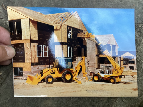 Rare original vintage jcb - original,