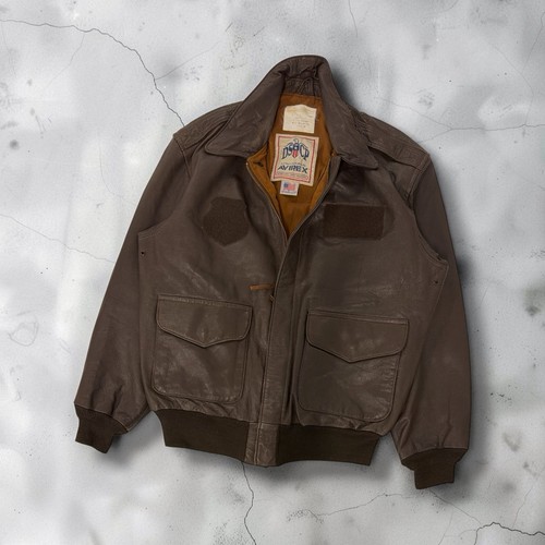 Avirex dscp leather flight - avirex,