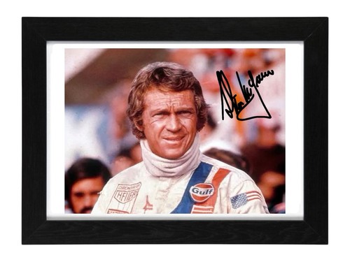Steve mcqueen signed autograph - steve,
