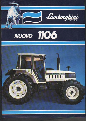 Lamborghini 1106 tractor - lamborghini, "1106"