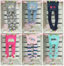 Baby Girl Cotton Crawling Terry Tights Pants 