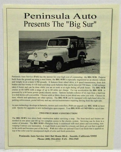 1986 peninsula auto service - peninsula,
