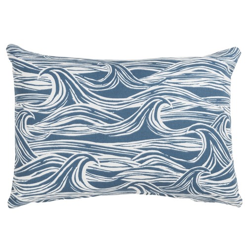 Ocean waves boudoir cushion - waves,