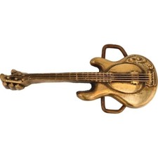 Brass Musicman Ernie Ball Stingray Electric Bass Guitar 70s NOS Vtg Belt Buckle