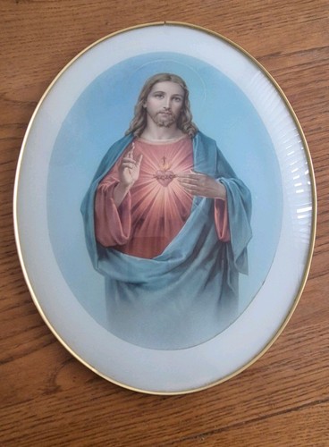 Sacred heart jesus - of, brass