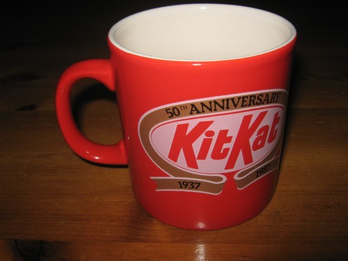 Kit kat mug - kit, anniversary