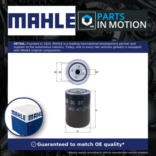 Oil filter fits - filter,