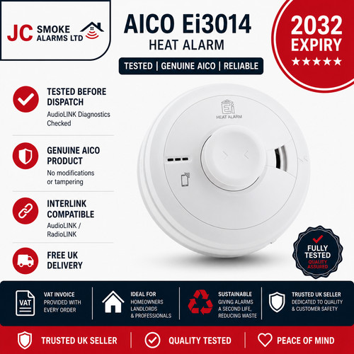Aico ei3014 heat alarm expiry - heat,
