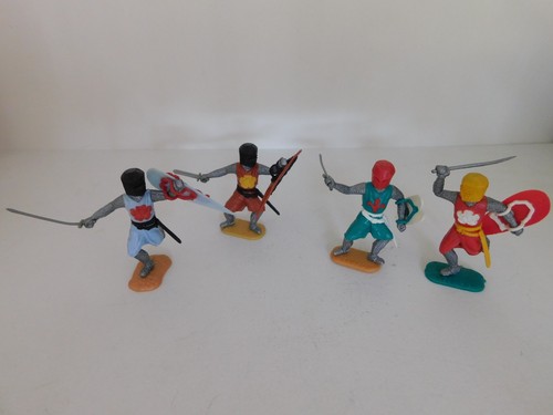 Timpo knights with accessories - with,