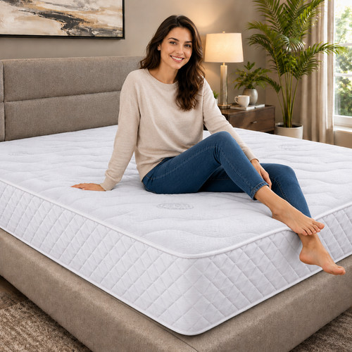 Cool blue memory foam - memory, spring