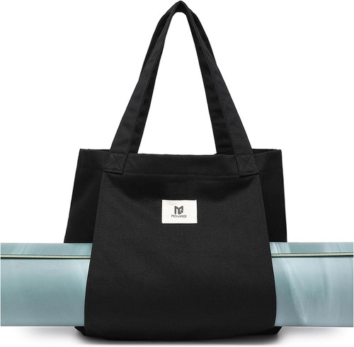 Moyaqi canvas tote bag with - canvas,