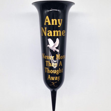 Personalised Gloss Black Dove
