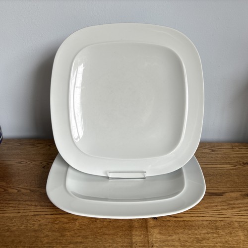 Denby square white china - square,