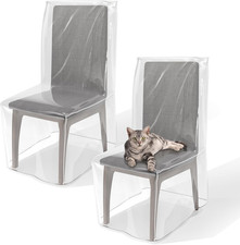 2 Pack Plastic Chair Covers