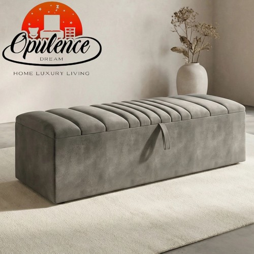 Ottoman storage box panel - storage,