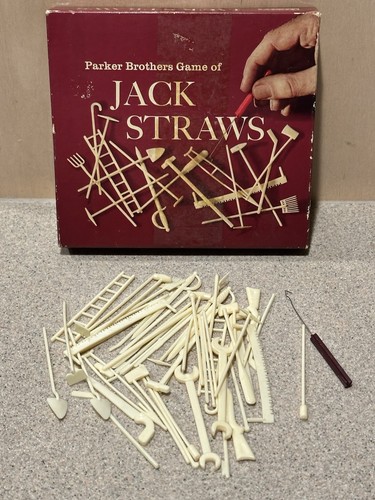 Jack straws parker brothers - straws,