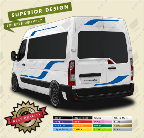 Stickers for nissan nv400 - for,