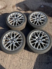 x4 MINI R55 R56 JCW R112 17" Cross Spoke Silver Challenge Alloy Wheel
