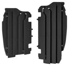 Kawasaki Radiator Louvers KX 250 2021 - 2024 KXF 450 2016 - 23 BLACK MOTOCROSS