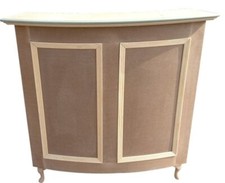 Small Curved Reception Desk -