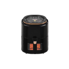 Black 4.5L Digital Touchscreen Air Fryer w/ 60-Min Timer & Visual Window