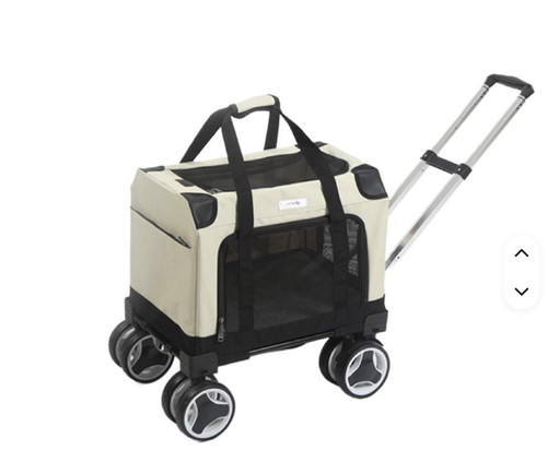 Pet trolley bag foldable - trolley,