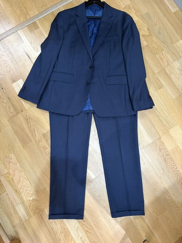 Lewin navy blue - suit, uk