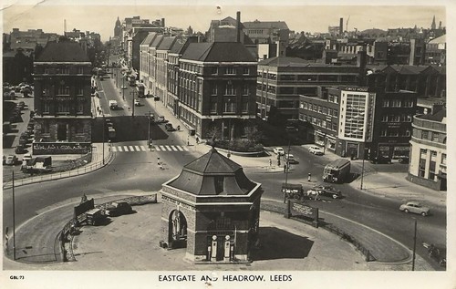 Eastgate and headrow - eastgate, headrow,