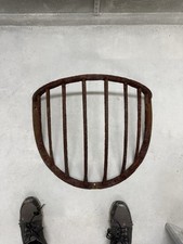 Vintage Victorian Antique Cast Iron Hay Rack Horse Feeder Wall Planter