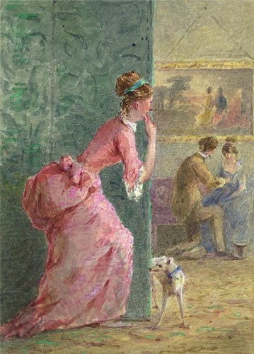 Victorian genre scene - genre,