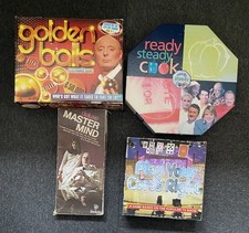 TV Board Game Bundle - Golden Balls, Ready Steady Cook, Mastermind & Play Cards