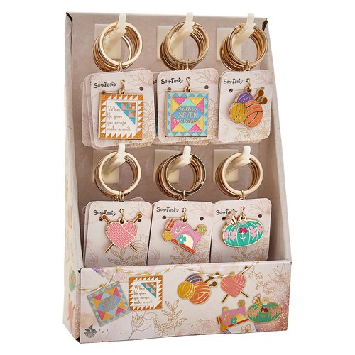 Sew tasty metal - key, rings
