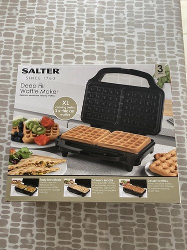 Salter waffle maker - salter,