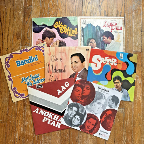 Bollywood vinyl records - vinyl,
