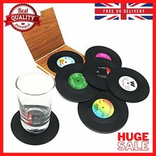 6 PCS Retro CD Record Vinyl