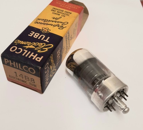 Vintage philco 14b8 vacuum - philco,