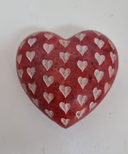 Red soapstone agra - soapstone, love