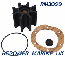 Impeller & Gasket, Volvo Penta