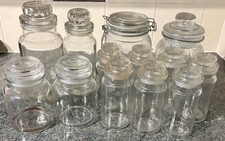 Job lot 13 mixed size glass