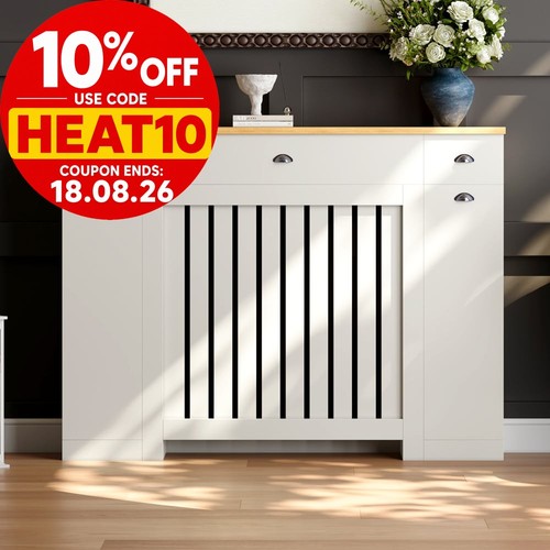 Radiator cover cream modern - radiator,