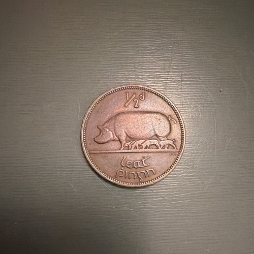 Ireland pre decimal - pre-decimal, 1/2d
