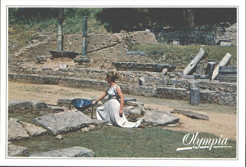 Vintage olympia greece - vintage,