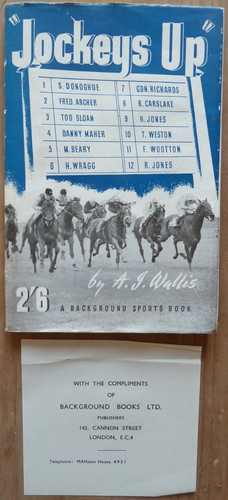 Horseracing jockeys tod - horseracing, up: