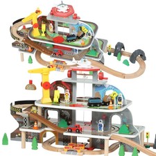 79 Piece Wooden Train Set