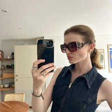 Prada Sunglasses Baroque Swirl