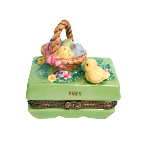 Egg basket chicks hinged - egg,