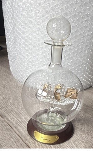Mayflower glass round - glass,